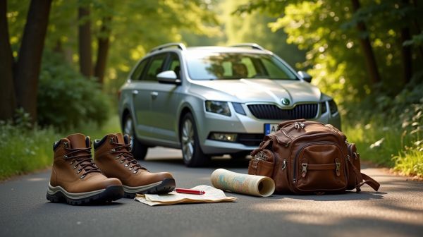Voyager confortablement avec la location Skoda Octavia VTC