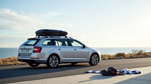 Voyager confortablement avec la location Skoda Octavia VTC